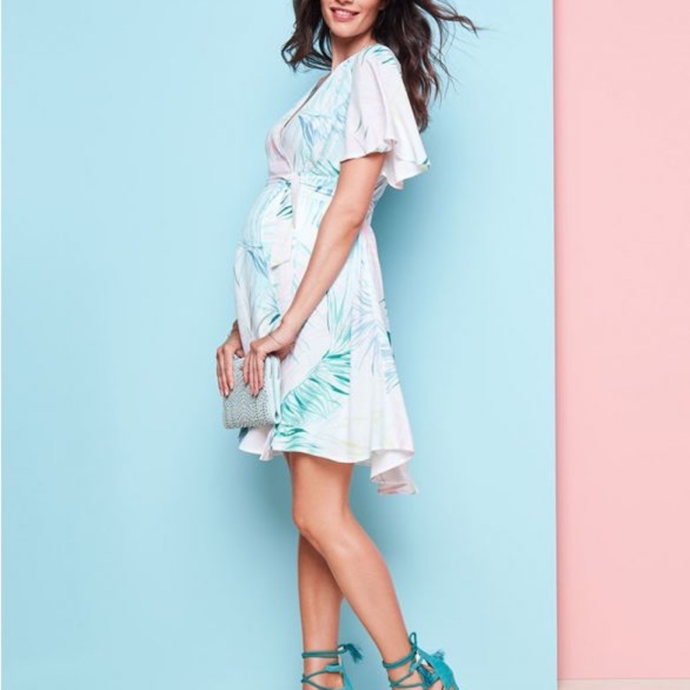 Seraphine Maternity Wrap Dress Size 10